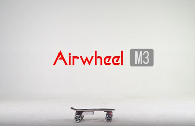 Airwheel M3 electric skateboard, teach you how to protect yourself and have fun